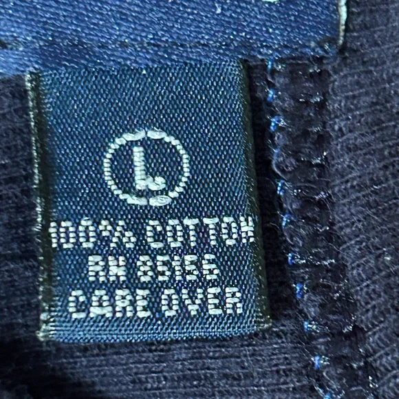 Vintage Polo Ralph Lauren Sport Top Ribbed Knit Crewneck 90s Blue Size L Cotton - Picture 6 of 8